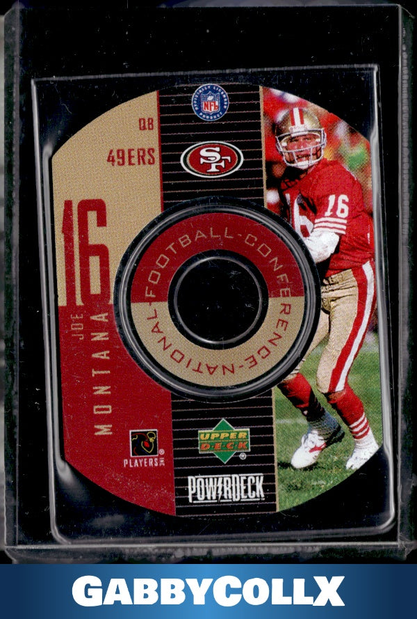 1999 Upper Deck PowerDeck #NNO Joe Montana Inserts