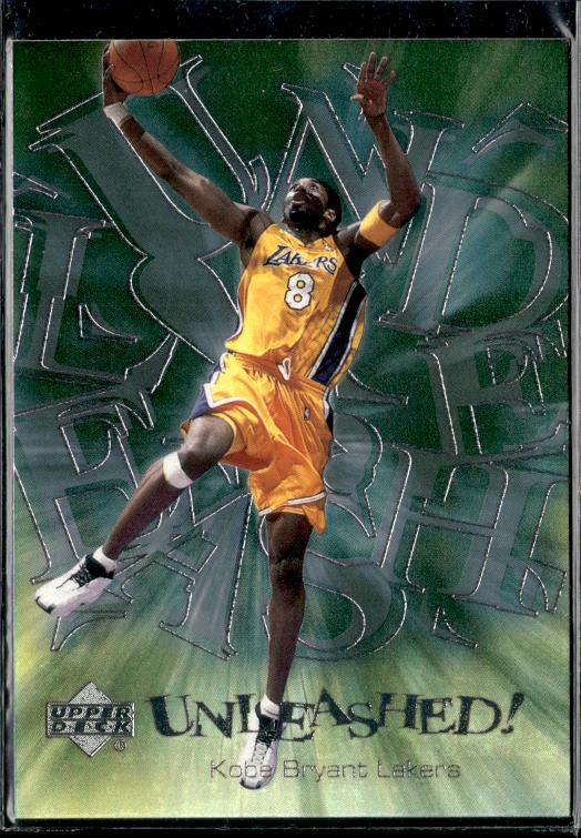 2000-01 Upper Deck Unleashed Refractor Jersey Edition #U8 Kobe Bryant Lakers