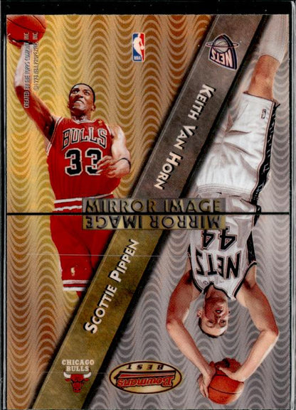 1997-98 Bowman's Best Mirror Image #M14 Kobe Bryant Ceballos Pippen Van Horn