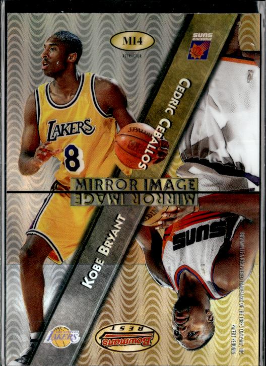 1997-98 Bowman's Best Mirror Image #M14 Kobe Bryant Ceballos Pippen Van Horn