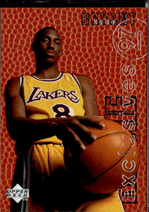 1996-97 Upper Deck #R10 Kobe Bryant Rookie Exclusives Uncut Sheet Singles