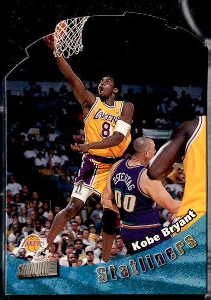 1998-99 Stadium Club #S17 Kobe Bryant Statliners