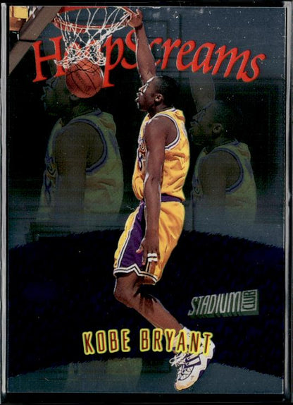 1997-98 Stadium Club #HS9 Kobe Bryant Hoop Screams