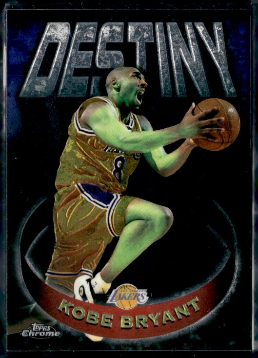 1997-98 Topps Chrome Destiny #D5 Kobe Bryant