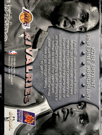 1999-00 Metal #6 R Anfernee Hardaway / Kobe Bryant Rivalries