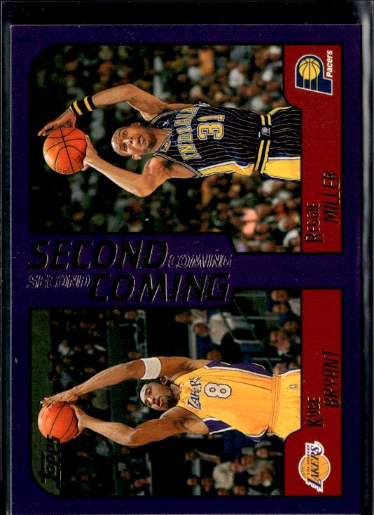 2000-01 Topps #292 Kobe Bryant / Reggie Miller