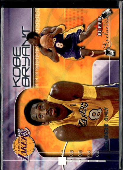 2001-02 Fleer Exclusive #115 Kobe Bryant