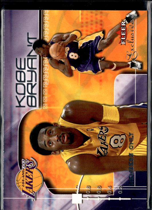 2001-02 Fleer Exclusive #115 Kobe Bryant