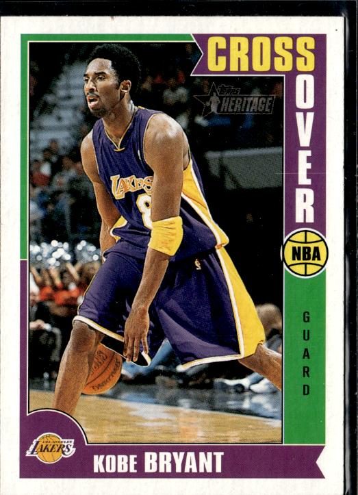 2001-02 Topps Heritage #C6 Kobe Bryant Crossover