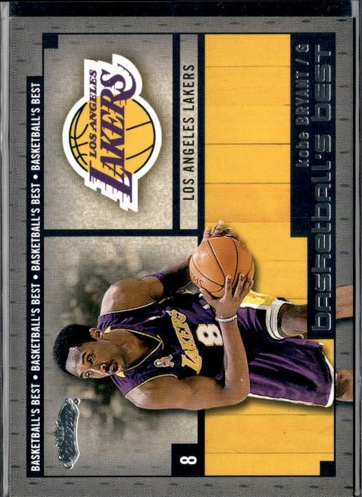 2002-03 Fleer Showcase Basketball's Best Kobe Bryant #15BB