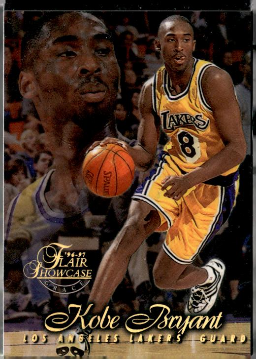 1996-97 Flair Showcase #31 Kobe Bryant Legacy Collection Row 1 (Grace) #/150