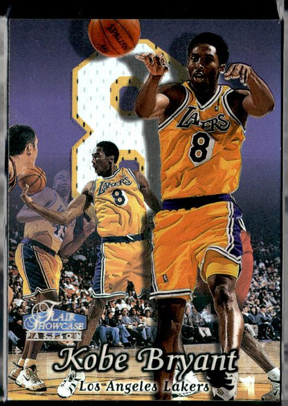 1998-99 Flair Showcase #2 Kobe Bryant Flair Showcase Row 2