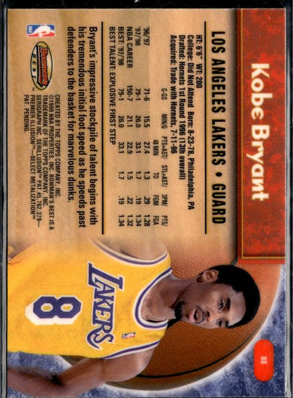 1998-99 Bowman's Best #88 Kobe Bryant