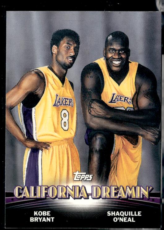 2000-01 Topps #TC1 Shaquille O'Neal / Kobe Bryant Topps Combos Series One