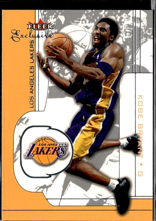 2001-02 Fleer Exclusive #4 Kobe Bryant