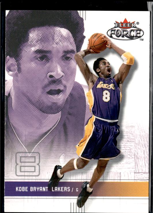 2001-02 Fleer Force #25 Kobe Bryant