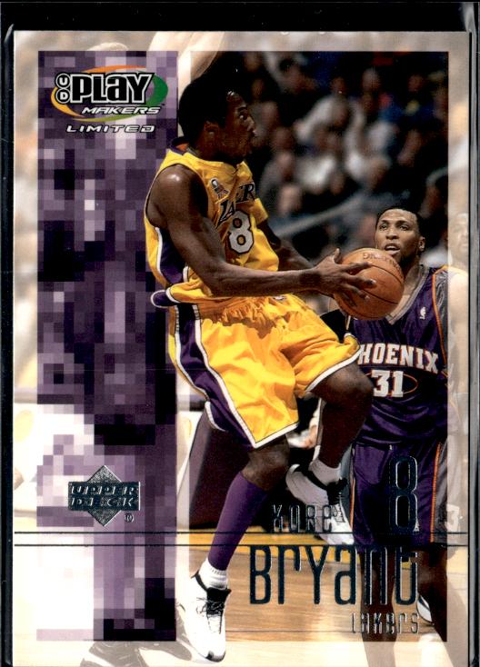 2001-02 UD PlayMakers Limited #39 Kobe Bryant