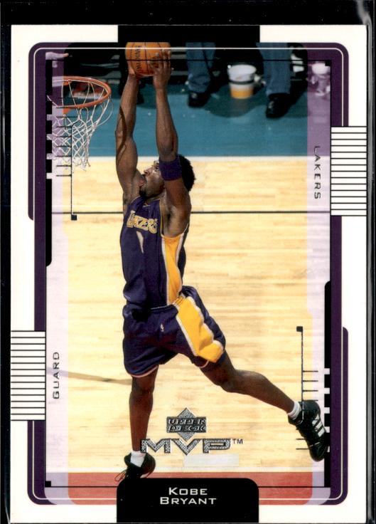 2001-02 Upper Deck MVP #189 Kobe Bryant