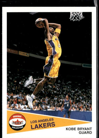 2001-02 Fleer Shoebox #109 Kobe Bryant