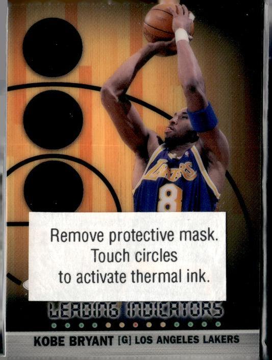 1999-00 Topps Finest Leading Indicators #L10 Kobe Bryant